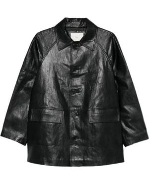 DUNST Button-Down Casual Jacket - Black