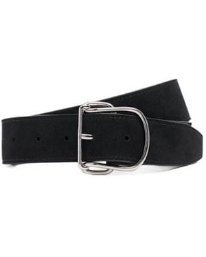 TOTEME Belt With Round Buckle - White