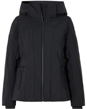 Fusalp Katarina Hooded Paneled Shell Ski Jacket - Black
