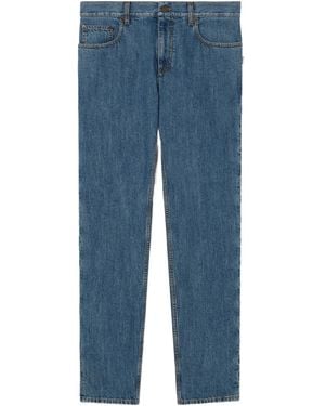 Burberry Straight-Leg Jeans - Blue