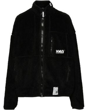 Maison Mihara Yasuhiro Faux-Shearling Jacket - Black