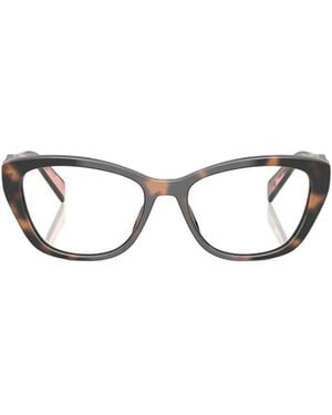 Prada Eyewear Cat-Eye Glasses - White