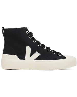 Veja Wata Ii High-Top Sneakers - Black