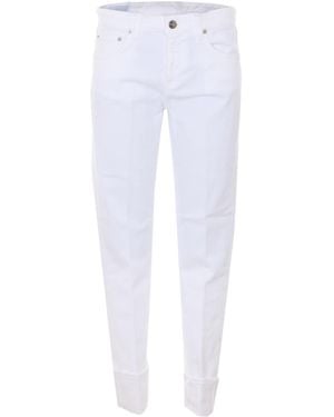 Dondup Slim Fit Jeans - White
