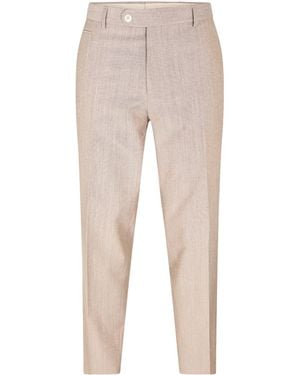 BOSS Simple Straight-Leg Pants - Natural