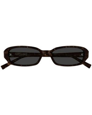 Saint Laurent Eyewear Erin Rectangular Sunglasses - White