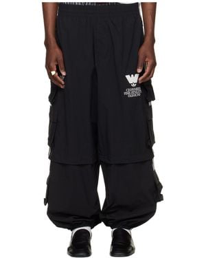 ADIDAS X WILLY CHAVARRIA Willy Chavarria X Adidas Originals Collaboration Detachable Workwear Trousers - Black