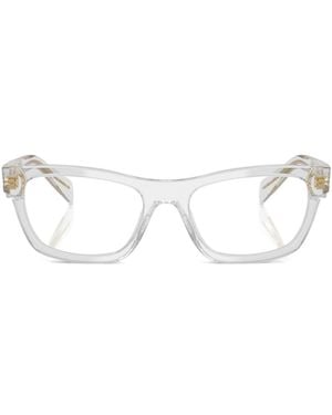 Prada Eyewear Square Frame Glasses - White