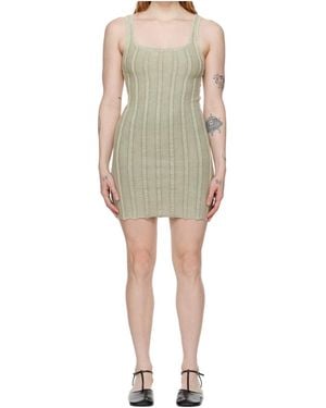Filippa K Strap Minidress - Green