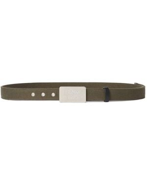 Fendi 1925 Belt - White