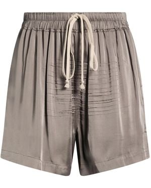 Rick Owens Solid Color Shorts - Gray
