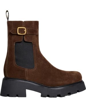 Celine Triomphe Rangers Chelsea Boot - Brown