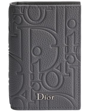 Dior Bifold Card Holder - Grey