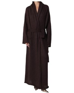 ANDAMANE Vika Maxi Cardigan - Black