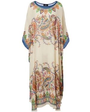 Etro Paisley Kaftan - Natural