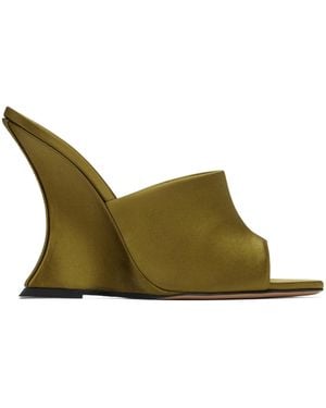 Paris Texas Nina High-Heeled Sandals - Green