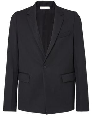 Fendi Grain De Poudre Blazer - Blue