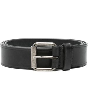 Dries Van Noten Buckle Belt - White