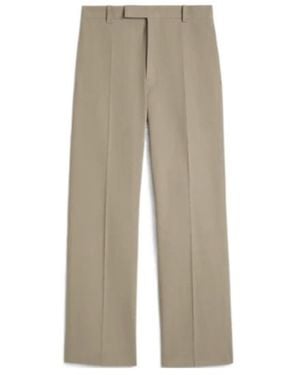 Jil Sander Cotton Drill Pants - Gray