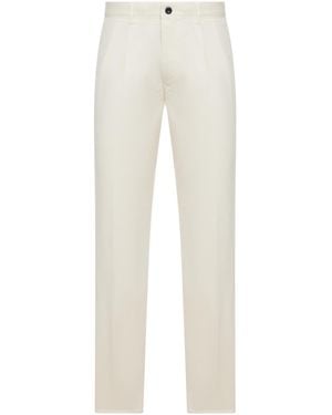 Incotex Welt-Pocket Pants - White