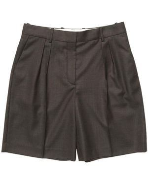Acne Studios Tailored Wool Shorts - Grey