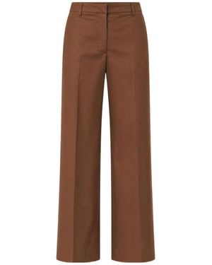 Pt Pantaloni Pt Torino Wide-Leg Trousers - Brown