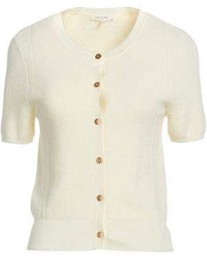 Rag & Bone Solid Color Lightweight Knit T-Shirt - White
