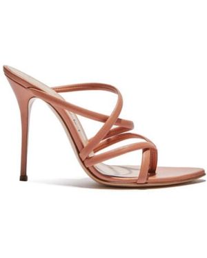 Casadei Julia Lucrezia Strapped Heeles Sandals - Pink