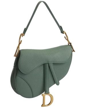 Dior Saddle Bag With Strap - Green