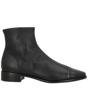 Tory Burch Round-Toe Ankle Boots - Black