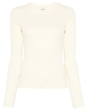 Nanushka Slim-Fit Long-Sleeve T-Shirt - White