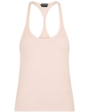 Tom Ford Slim Fit Racerback Top - Pink