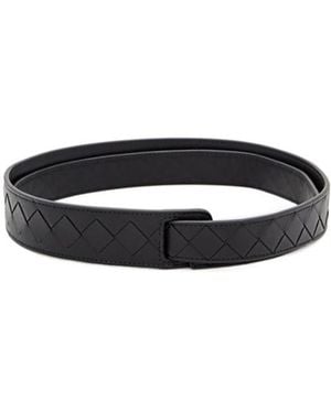 Bottega Veneta Weave A Belt - White