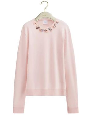 Dior Embroidered Jumper - Pink