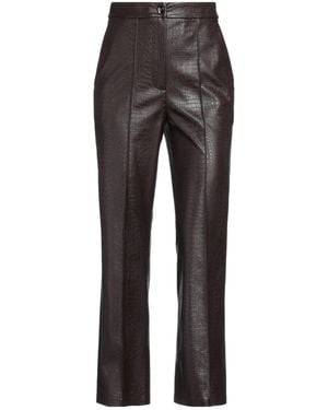 Max Mara Straight-Leg Pants - Gray