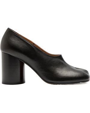 Maison Margiela Grained Leather Pumps - Black