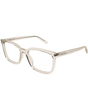 Saint Laurent Eyewear Sl 672 Rectangular Glasses And Frames - White
