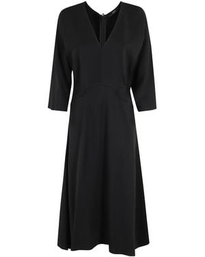 Seventy V-Neck Dress - Black