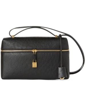 Loro Piana Extra Bag L27 Shoulder Bag - Black