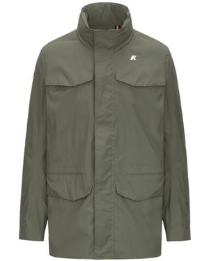K-Way Manuel Stretch Nylon Jersey - Green