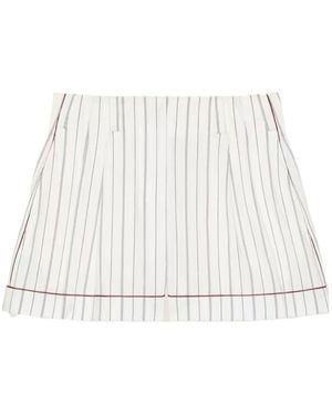 Givenchy Striped Shorts - White