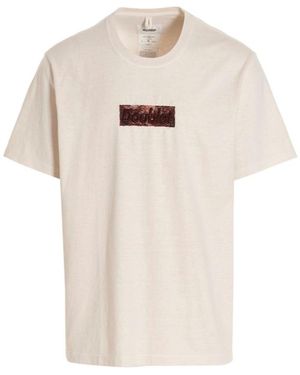 Doublet Logo-Patch Cotton T-Shirt - White