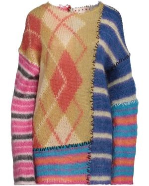 Marni Striped Knitted Top - Blue