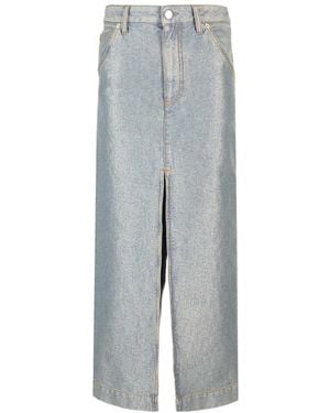 DARKPARK Denim Skirt - Grey