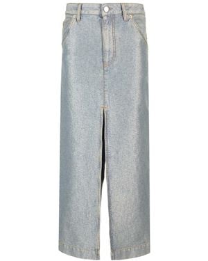 DARKPARK Denim Skirt - Grey