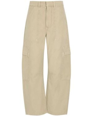 Citizens of Humanity Cotton Cargo Trousers - Natural