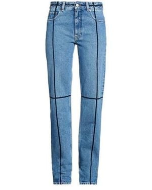 MM6 by Maison Margiela Plain Colour Jeans - Blue