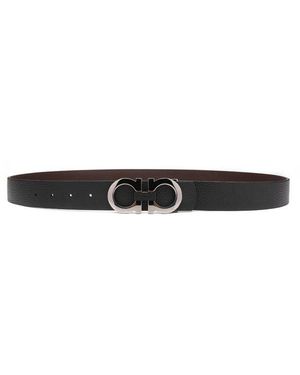 Ferragamo Double-Sided Adjustable Embossed Belt - Multicolour