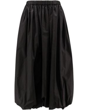 Pinko Long Balloon Skirt - Black