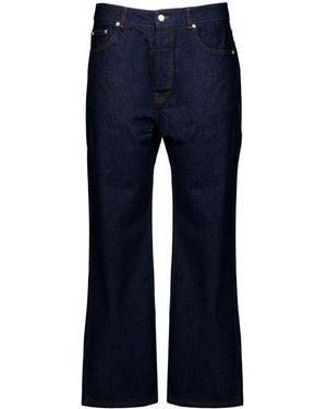 Officine Generale Belt-Loop Jeans - Blue